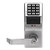 Alarm Lock PDL3200K-US26D Satin Chrome Trilogy Electronic Digital Proximity Lever Lock