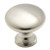 Amerock 14404-SCH Brushed Chrome 1-3/16" Allison Knob