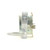 Schlage L9060P-609 Antique Brass Mortise Apartment Entrance Lock with L Escutcheon and Your Choice of Handle