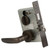 Schlage L9444-613 Oil Rubbed Bronze Mortise Privacy with Deadbolt and Coin Turn with Your Choice of Handle and Rose