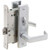 Schlage L9440-606 Satin Brass Mortise Privacy with Deadbolt with L Escutcheon and Your Choice of Handle