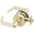 Schlage ND97PD-RHO-605 Bright Brass Rhodes Vandlgard Corridor Lever