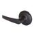 Dormakaba QCL160A613 Oil Rubbed Bronze Slate Classroom Entry Lever