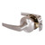 Dormakaba QCL130A619 Satin Nickel Slate Passage Lever