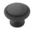 Amerock BP53001-FB Flat Black 1-1/4" Allison Knob