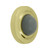 Deltana WBC238U3 Polished Brass Convex Brass Flush Bumper