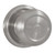 Weslock 1343/1300-Z-N Satin Nickel Lexington Single Cylinder 2-Point Handleset Savannah Knob