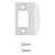 Kwikset 84638-15 Square Corner Deadbolt Full Lip Strike Satin Nickel Finish