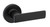 Kwikset 488BRNLRDT-514 Iron Black Half Dummy Breton Lever with Round Rose