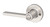 Kwikset 405CSLRDT-15 Satin Nickel Keyed Entry Casey Lever and Round Rose