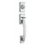 Kwikset 800TVHLIP-26DS.STRKP Tavaris Single Cylinder Exterior Handleset SmartKey with 6AL Latch and STRKP Strike Pack which includes Square Corner, Round Corner and 5303 Round Corner Full Lip Strikes Satin Chrome Finish