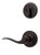 Kwikset 971TNLRH-11P Right Hand Single Cylinder Interior Tustin Lever Trim Venetian Bronze Finish