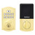 Kwikset 9260TRL-L03S Traditional SmartCode Keypad Electronic Deadbolt SmartKey Lifetime Brass Finish