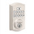 Kwikset 9260TRL-720TNL-15 Traditional SmartCode Keypad Electronic Deadbolt SmartKey with Tustin Lever Passage Lock Combo Satin Nickel Finish