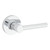 Safelock SL7000RELRDT-26 Reminy Lever with Round Rose Half Dummy Lock Bright Chrome Finish