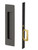 Emtek 2154US10B Narrow Modern Rectangular Passage Pocket Door Mortise Lock Oil Rubbed Bronze Finish