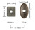Emtek 2402US3NL Unlacquered Brass Doorbell Button with Oval Rosette
