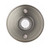 Emtek 2466US4 Satin Brass Doorbell Button with Watford Rosette
