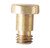 Emtek 2242US3NL Unlacquered Brass Extended Button Tips