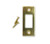 Emtek 83223US4 Square Deadbolt Strike Satin Brass Finish