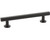 Emtek 86676US19 Freestone 5" Center to Center Cabinet Pull Flat Black Finish