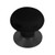 Emtek 86009US19 Flat Black 1-3/8" Ebony Porcelain Knob with Brass Base