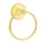 Emtek 2601US3NL Unlacquered Brass Traditional Brass Towel Ring