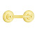 Emtek 2605US3NL Unlacquered Brass Traditional Brass Paper Holder - Spring Rod Style