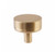 Emtek 86655.CCKUS4.SMKUS4 Conical Stem Smooth Knob 1-1/4" Select Cabinet Knob Satin Brass Finish