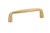 Emtek 86257US3NL Unlacquered Brass 3-1/2" Contemporary Brass Orbit Pull
