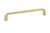 Emtek 86259US3NL Unlacquered Brass 6" Contemporary Brass Orbit Pull