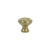 Emtek 86112US3NL Unlacquered Brass 1" Traditional Brass Rope Knob
