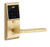 Emtek E4020US4 Satin Brass EMTouch Brass Keypad Style Leverset