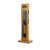 Emtek 3040MB Medium Bronze Rustic Modern Rectangular Dummy Mortise Entryset with Your Choice of Handle