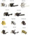 Emtek 5368US4 Satin Brass Annapolis 2-Point Dummy Lockset