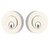 Emtek 8323US14 Polished Nickel Modern Disc Style Double Cylinder Deadbolt