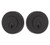 Emtek 8323US19 Flat Black Modern Disc Style Double Cylinder Deadbolt