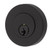 Emtek EMP8423US19 Flat Black Modern Disc Style Empowered Single Cylinder Deadbolt