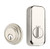 Emtek EMP8455US15 Satin Nickel Low Profile Empowered Single Cylinder Deadbolt