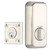 Emtek EMP8454US15 Satin Nickel Arts & Crafts Empowered Single Cylinder Deadbolt