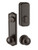 Emtek EMP7990US10B Oil Rubbed Bronze Rope Style 5-1/2" C-to-C Passage/Single Keyed EMPowered Sideplate Lockset