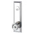 Emtek 8821US15 Satin Nickel Wilshire Style 5-1/2" C-to-C Passage/Single Keyed Sideplate Lockset