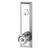 Emtek 8820US14 Polished Nickel Wilshire Style 5-1/2" C-to-C Dummy, Pair Sideplate Lockset