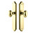 Emtek 7141US3NL Unlacquered Brass 2" x 10" Concord Style Non-Keyed Passage Narrow Sideplate Lockset