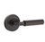 Emtek XXXX-LSFA-US10B-PASS Oil Rubbed Bronze L-Square Faceted Passage Lever with Your Choice of Rosette