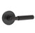 Emtek XXXX-TAFA-US19-PASS Flat Black T-Bar Faceted Passage Lever with Your Choice of Rosette