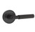 Emtek XXXX-TAHA-US19-PRIV Flat Black T-Bar Hammered Privacy Lever with Your Choice of Rosette