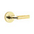 Emtek XXXX-RAHA-US3NL-PRIV Unlacquered Brass R-Bar Hammered Privacy Lever with Your Choice of Rosette