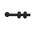 Baldwin 0379.190 Satin Black 6” Surface Bolt