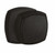 Baldwin 5011.402.pass Distressed Oil Rubbed Bronze Passage 5011 Solid Brass Knob with Your Choice of Rosette